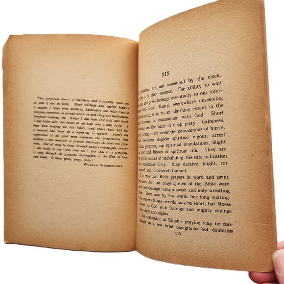 Power Through Prayer by E.M. Bounds RARE Vintage 1958 Original Edition - Picture 4 of 5